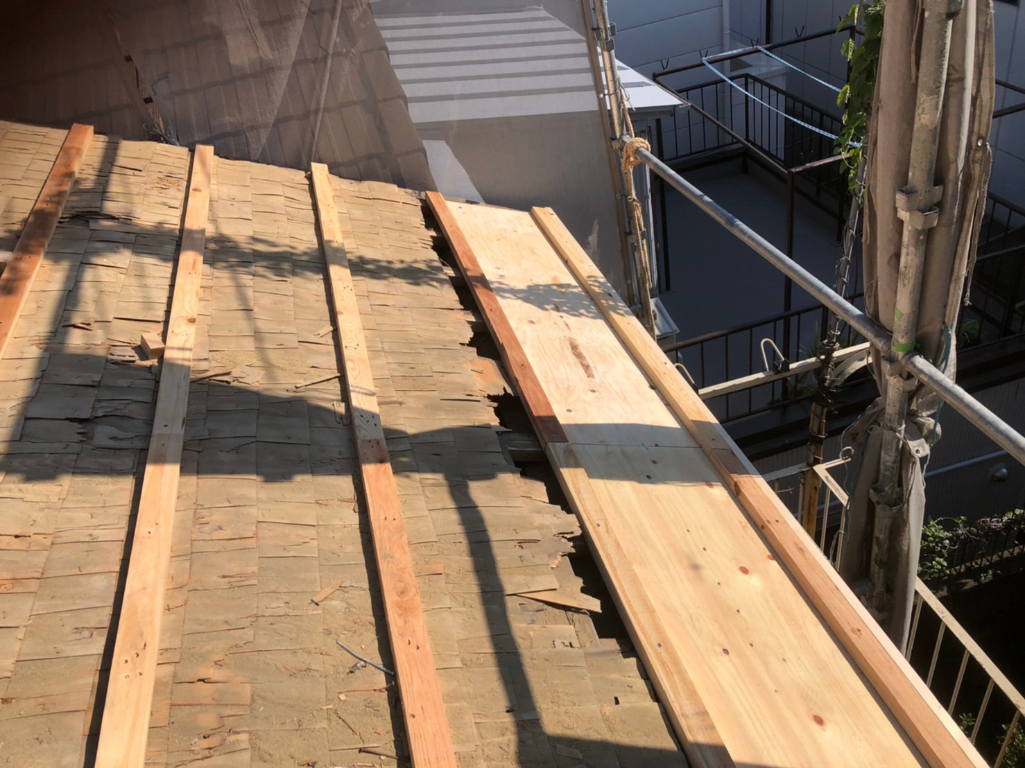 屋根葺き替えリニューアル